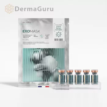   Exoluma ExoMask, регенерираща шийт маска с екзозоми, 5 бр.